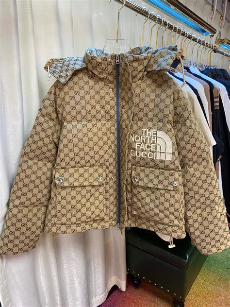 chaleco gucci north face|gucci north face x.